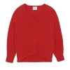 Pull Cachemire Oversize Col V Femme