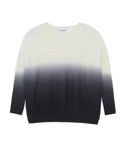 Pull Cachemire Oversize Dip Dye, 2 Fils