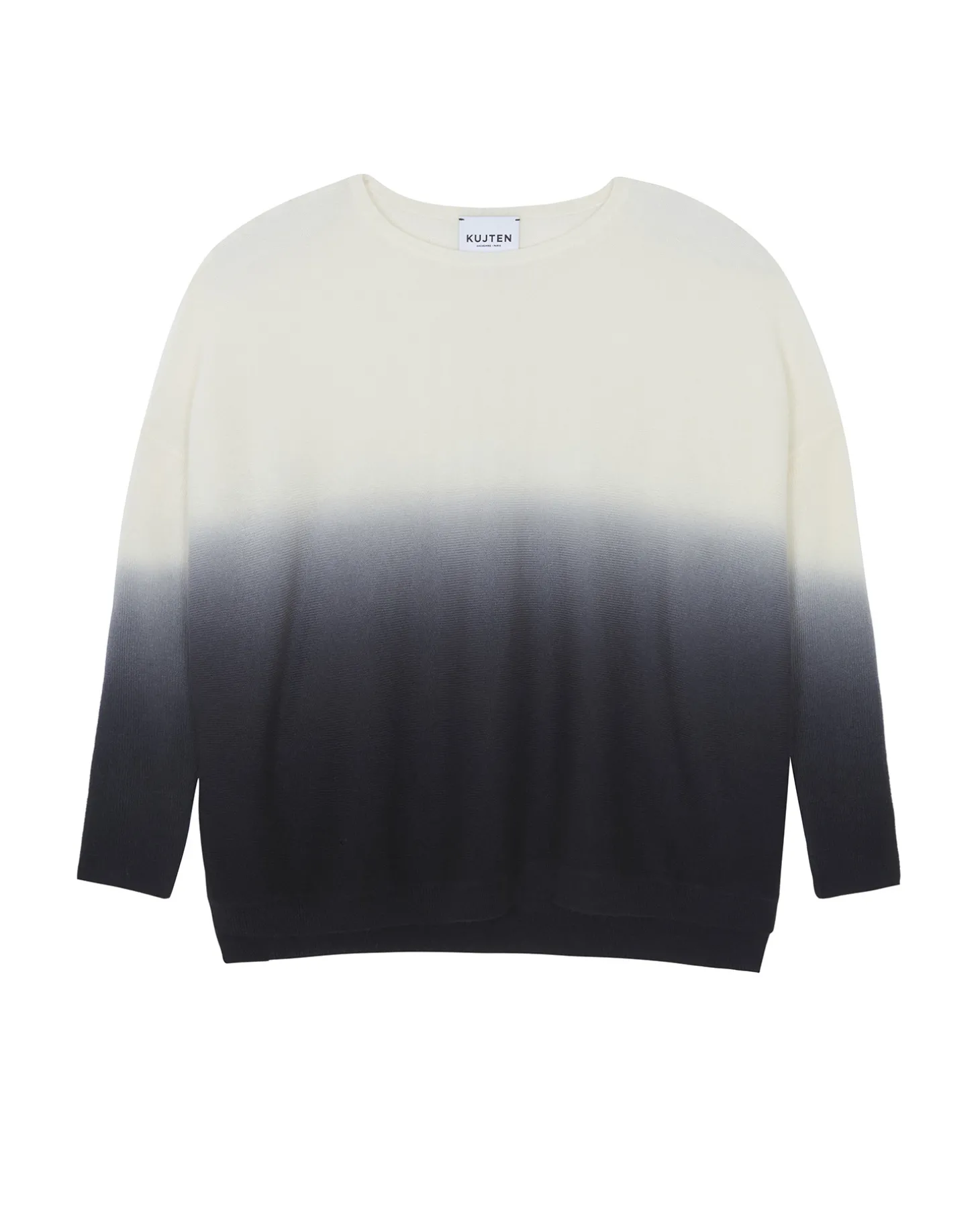 Pull Cachemire Oversize Dip Dye, 2 Fils