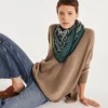 Pull Cachemire Oversize Manches 3/4