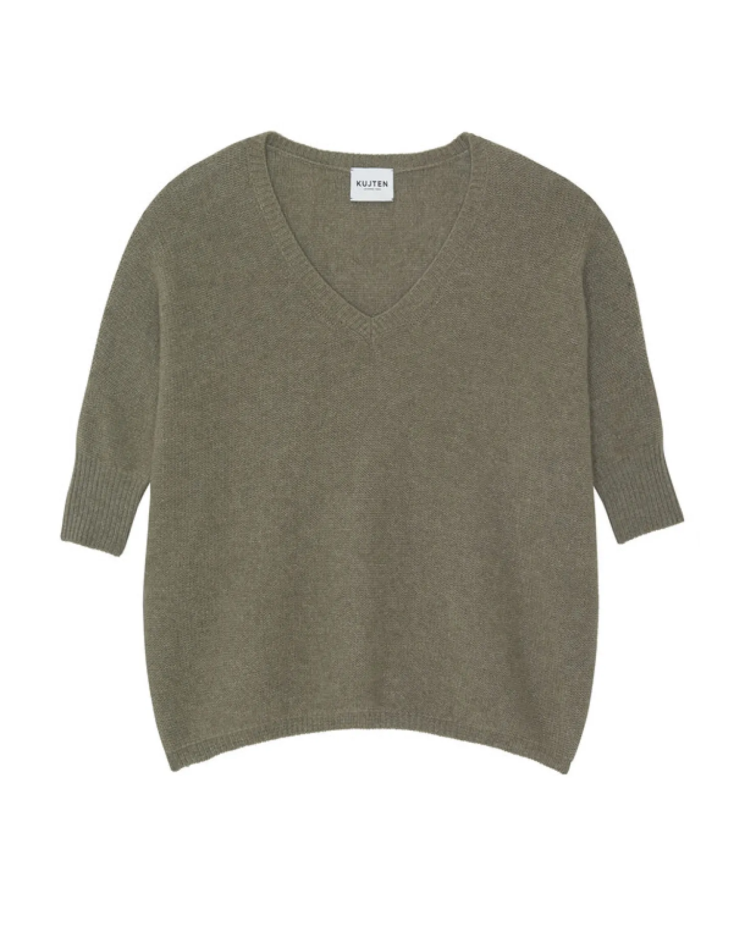 Pull Cachemire Oversize Manches 3/4