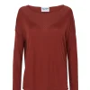 Pull Cachemire Soie Femme Col Rond