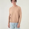 Pull Cachemire Uni Detail Raglan