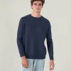 Pull Cachemire Uni Manches Raglan
