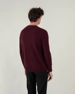 Pull Cachemire Uni Manches Raglan