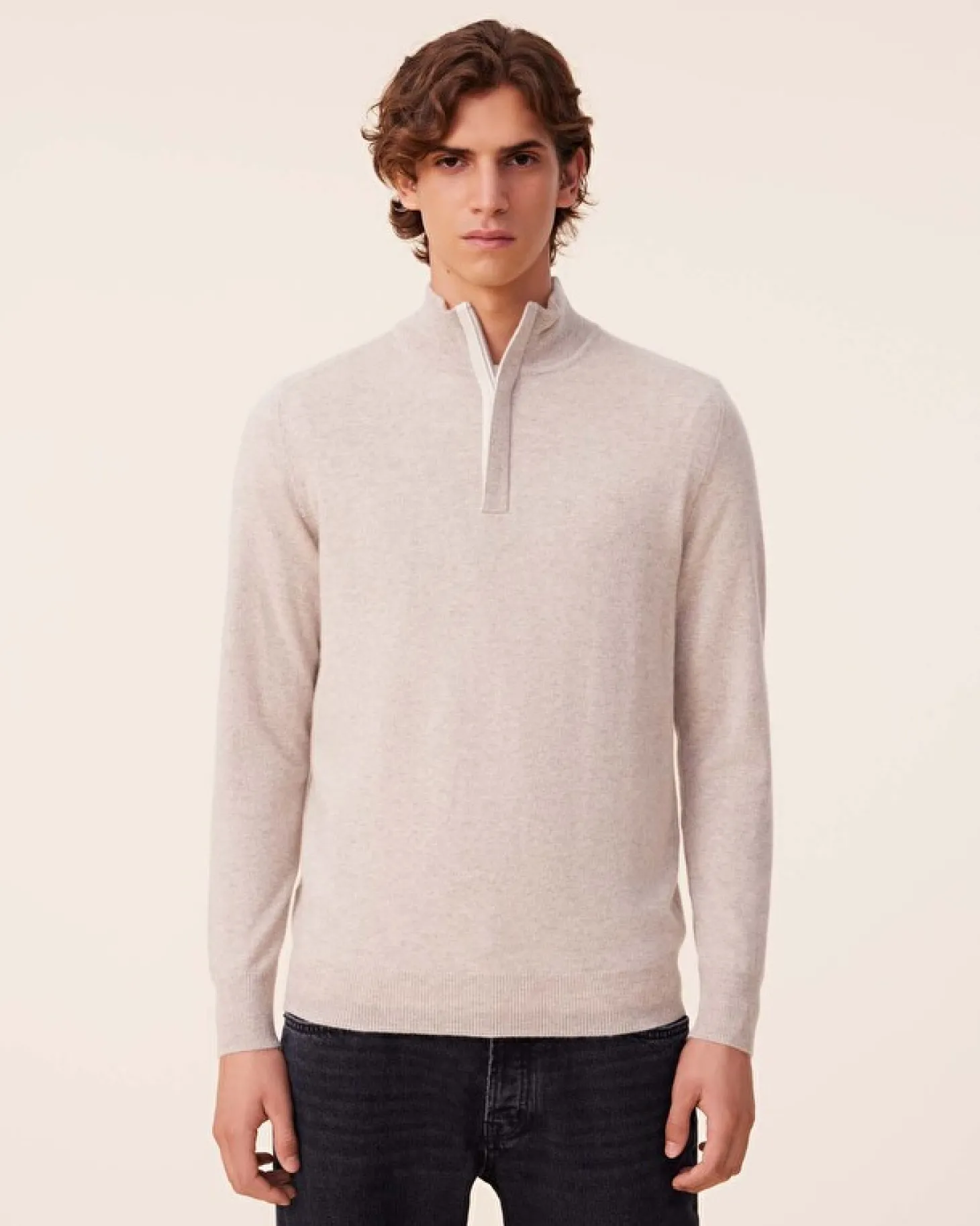 Pull Camionneur Cachemire, 2 Fils