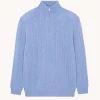 Pull Col Camioneur Cachemire Torsade, 4 Fils