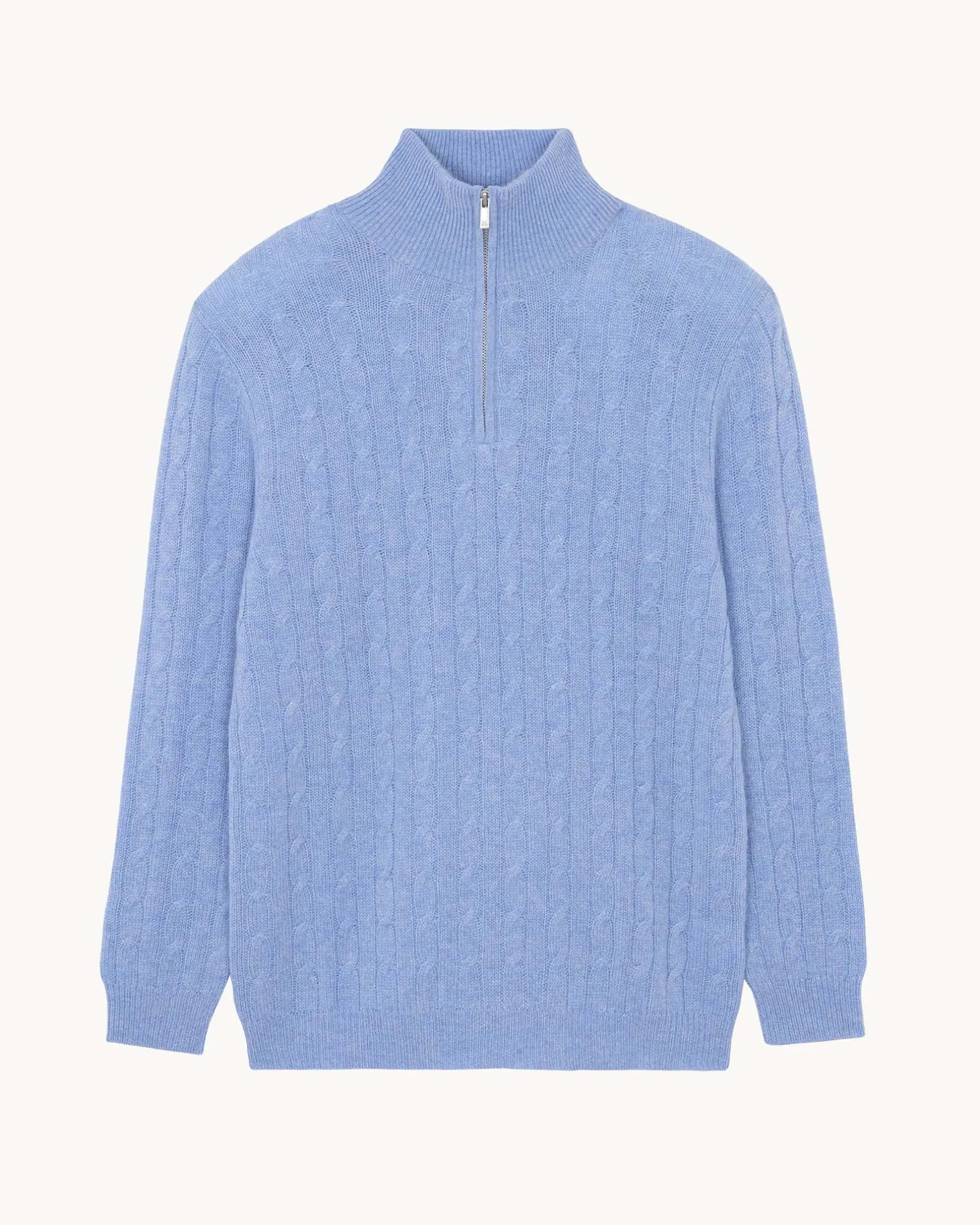 Pull Col Camioneur Cachemire Torsade, 4 Fils