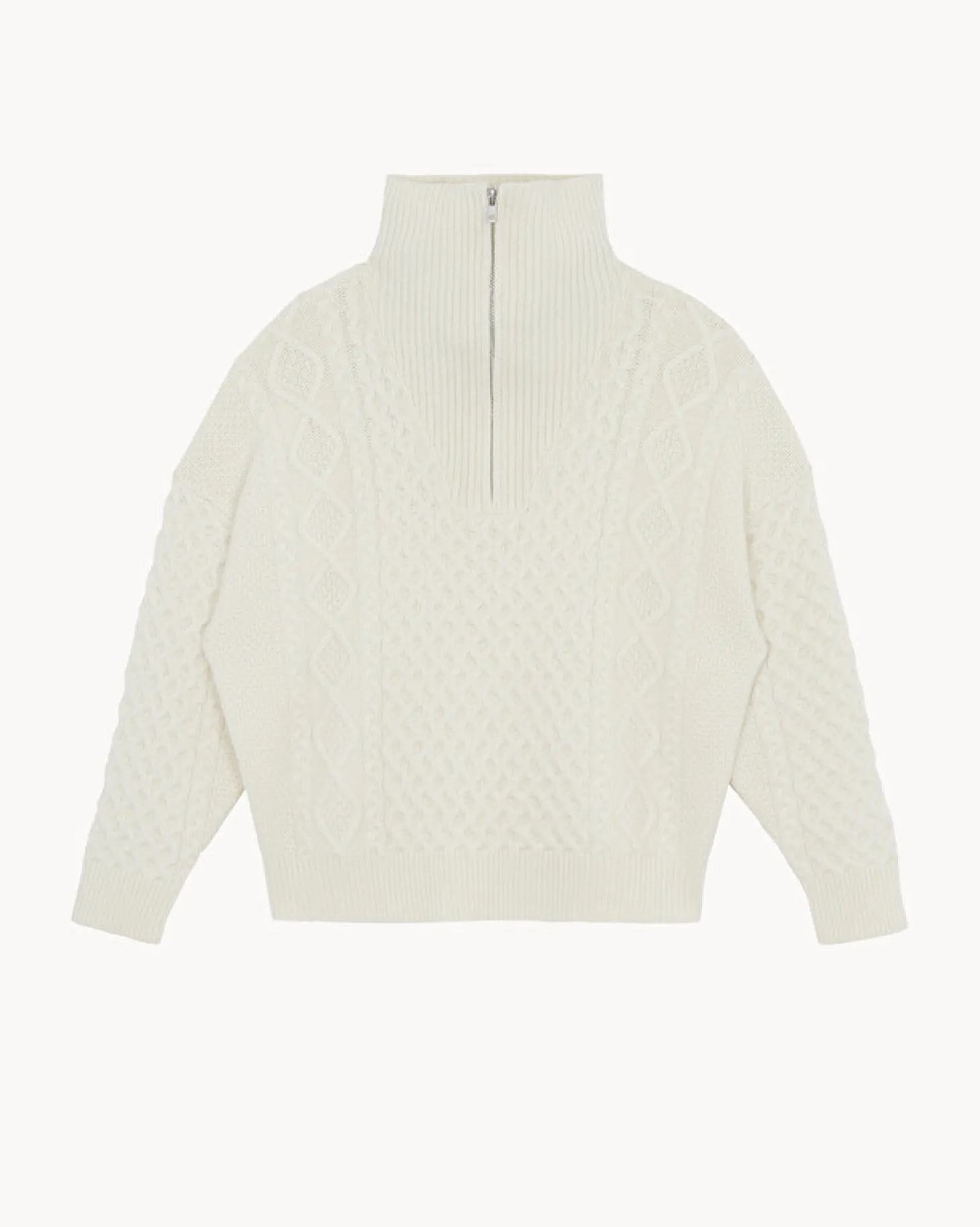 Pull Col Camioneur Cachemire Torsade, 6 Fils