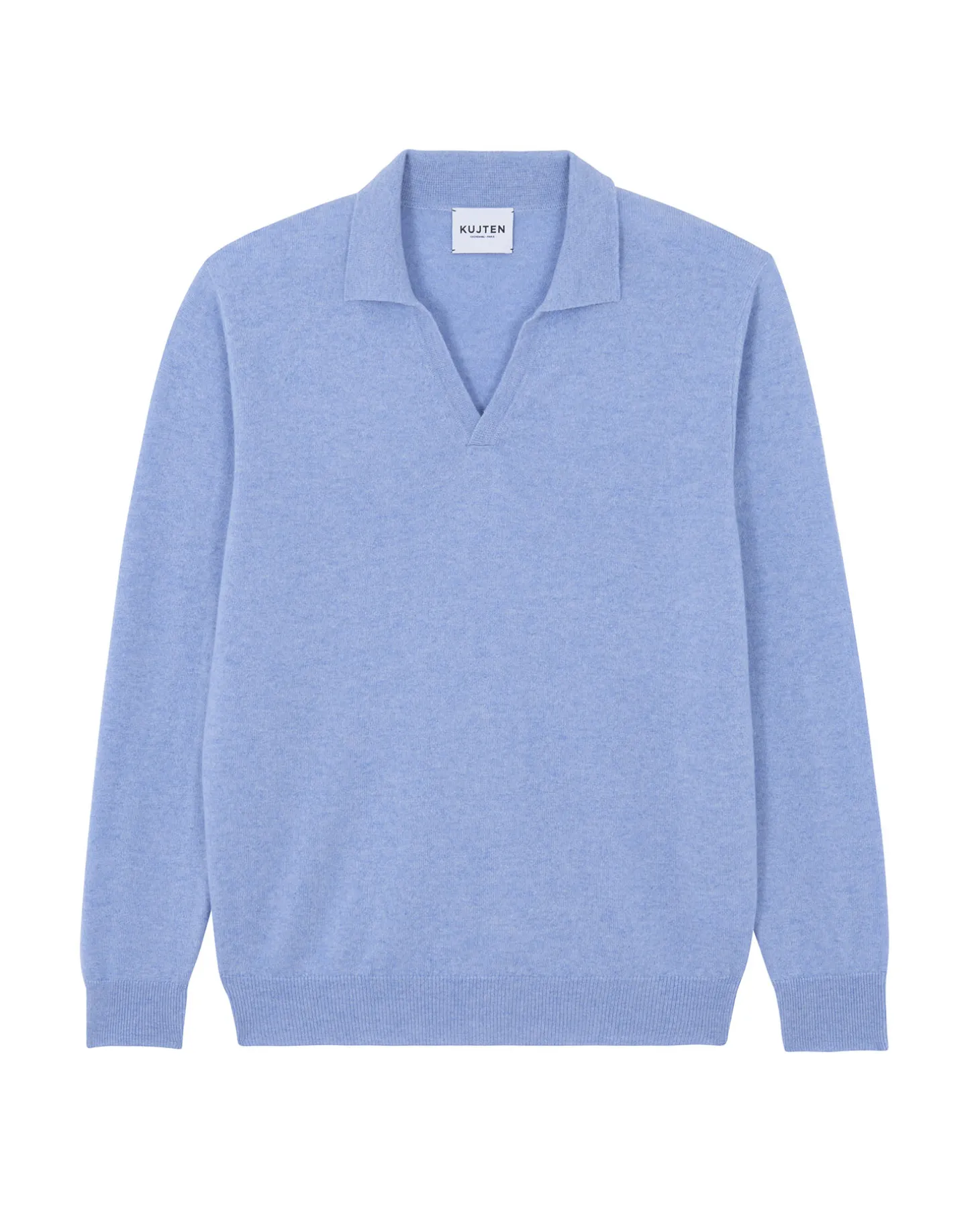 Pull Col Polo Cachemire