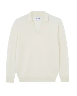 Pull Col Polo Cachemire
