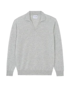 Pull Col Polo Cachemire