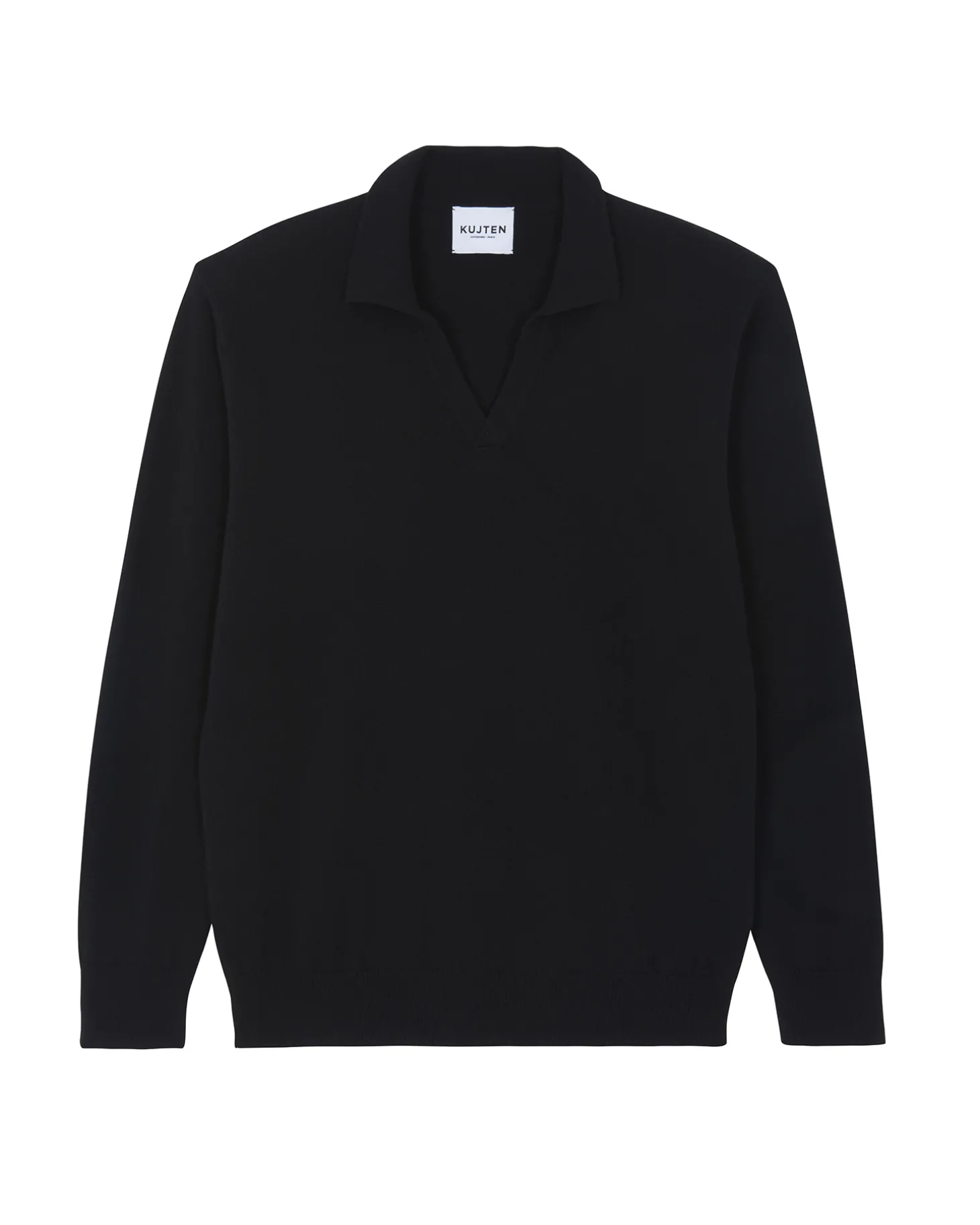 Pull Col Polo Cachemire
