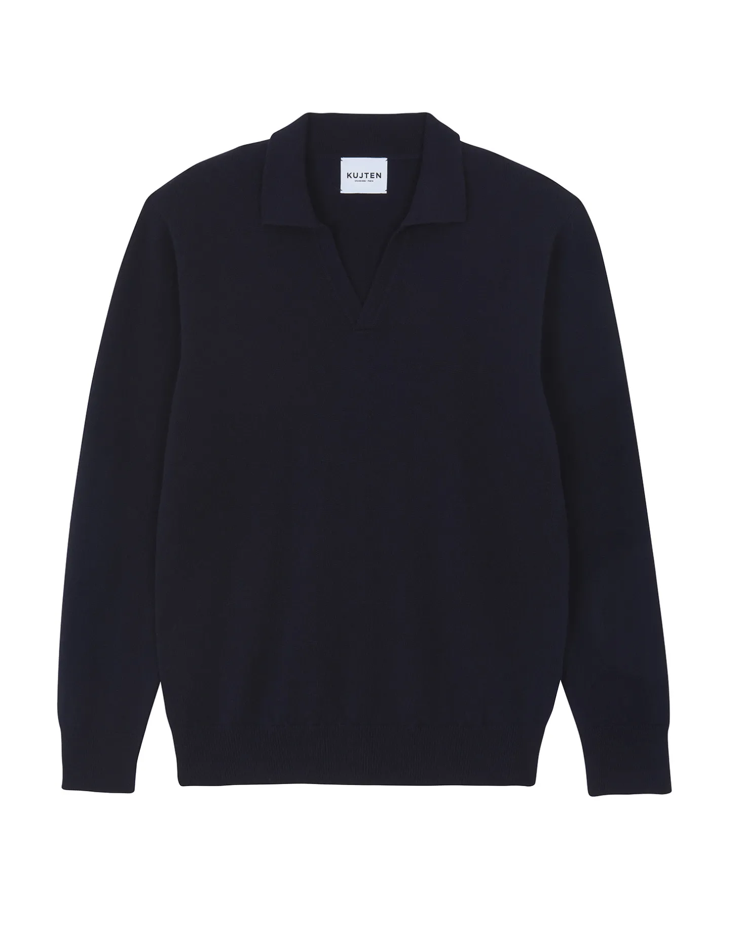 Pull Col Polo Cachemire