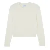 Pull Col Rond A Manches Longues En Cachemire, Jersey 6 Fils