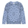 Pull Col Rond Bandana Cachemire