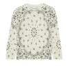 Pull Col Rond Bandana Cachemire