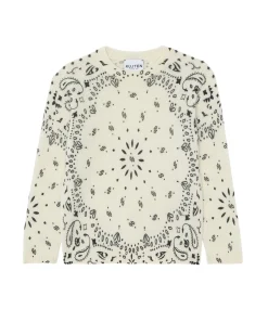 Pull Col Rond Bandana Cachemire