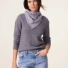 Pull Col Rond Cachemire, 4 Fils