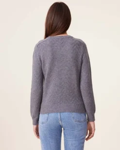 Pull Col Rond Cachemire, 4 Fils
