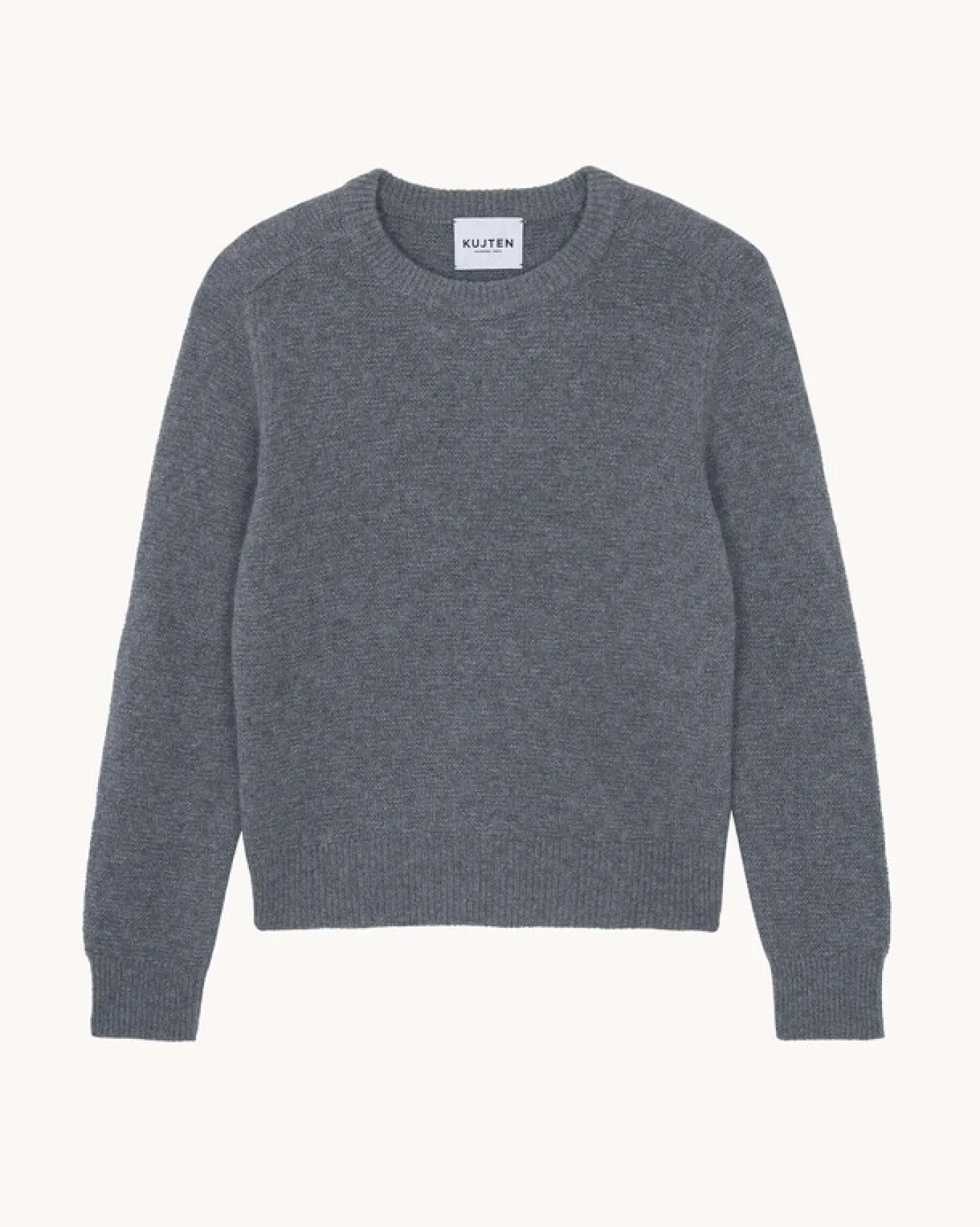 Pull Col Rond Cachemire, 4 Fils