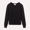 Pull Col Rond Femme Manches Longues