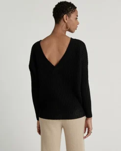 Pull Col Rond Femme Manches Longues