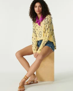 Pull Col Rond Liquette Cachemire