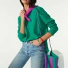 Pull Col Rond Liquette Cachemire