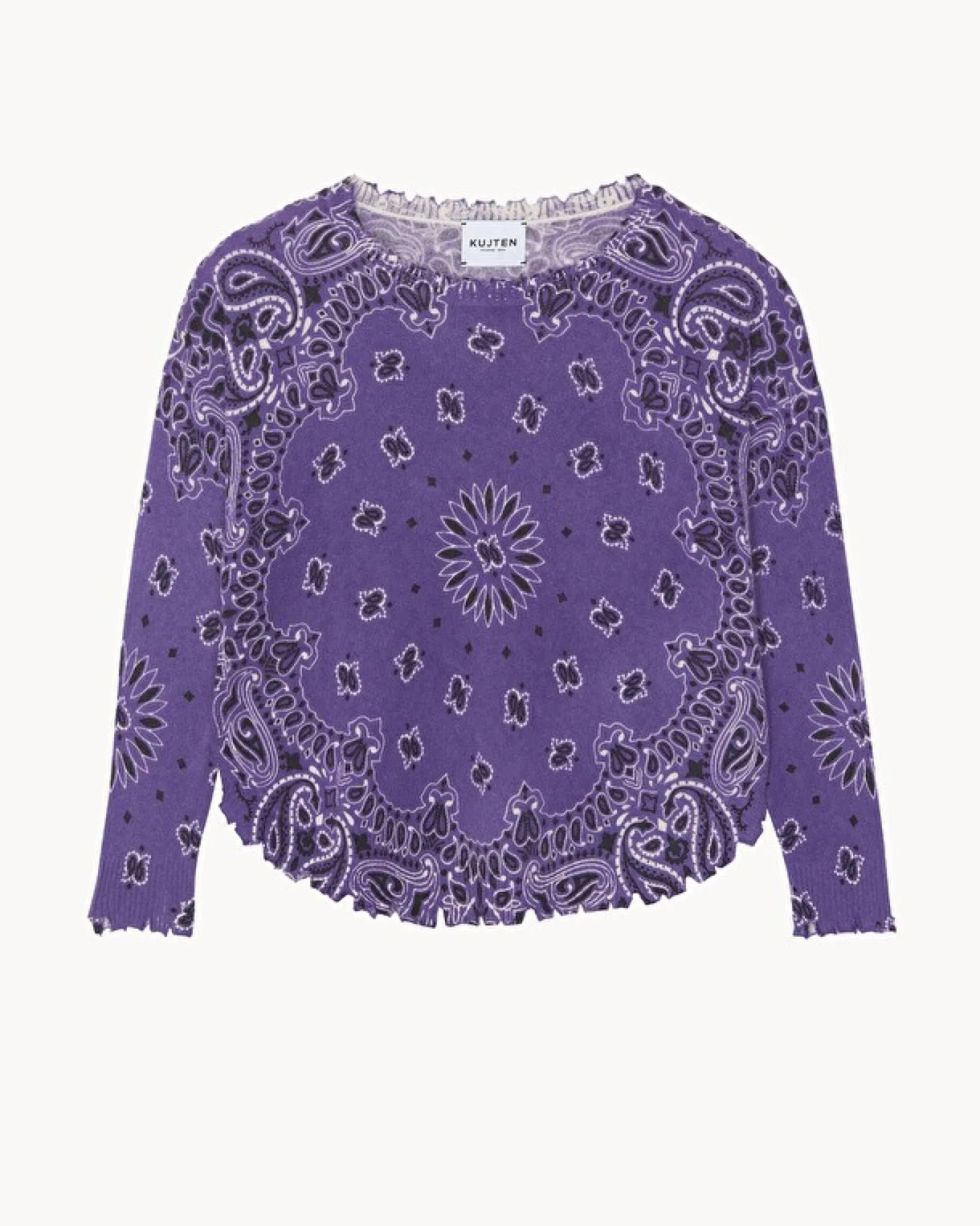 Pull Col Rond Liquette Cachemire