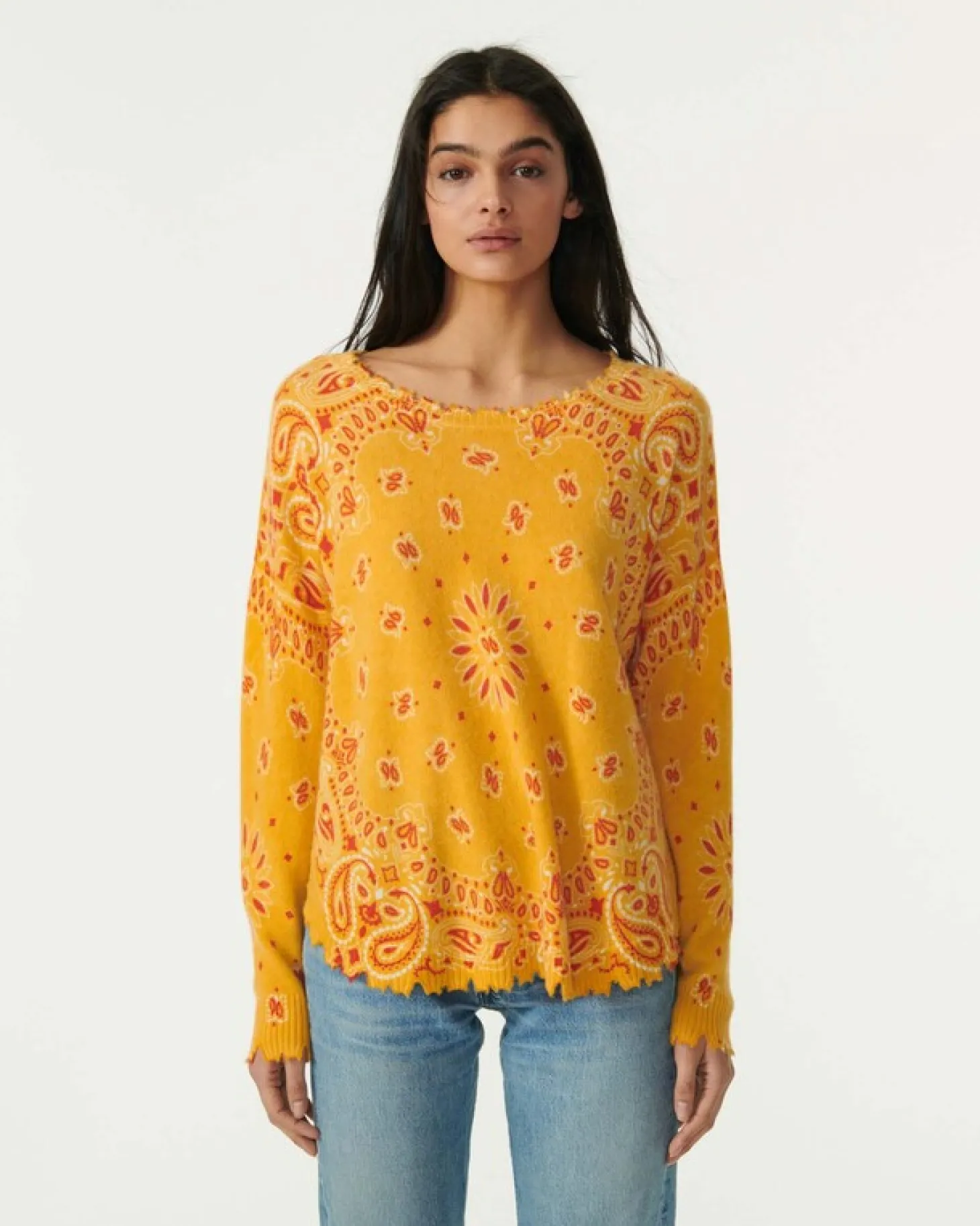 Pull Col Rond Liquette Cachemire