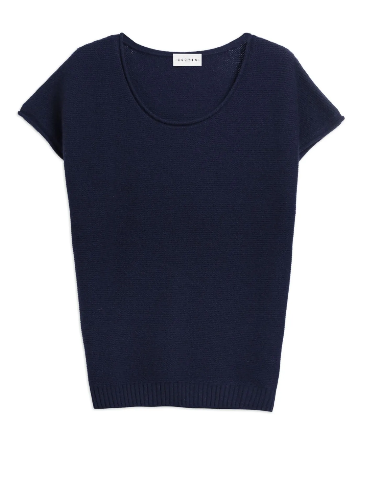 Pull Col Rond Manches Courtes