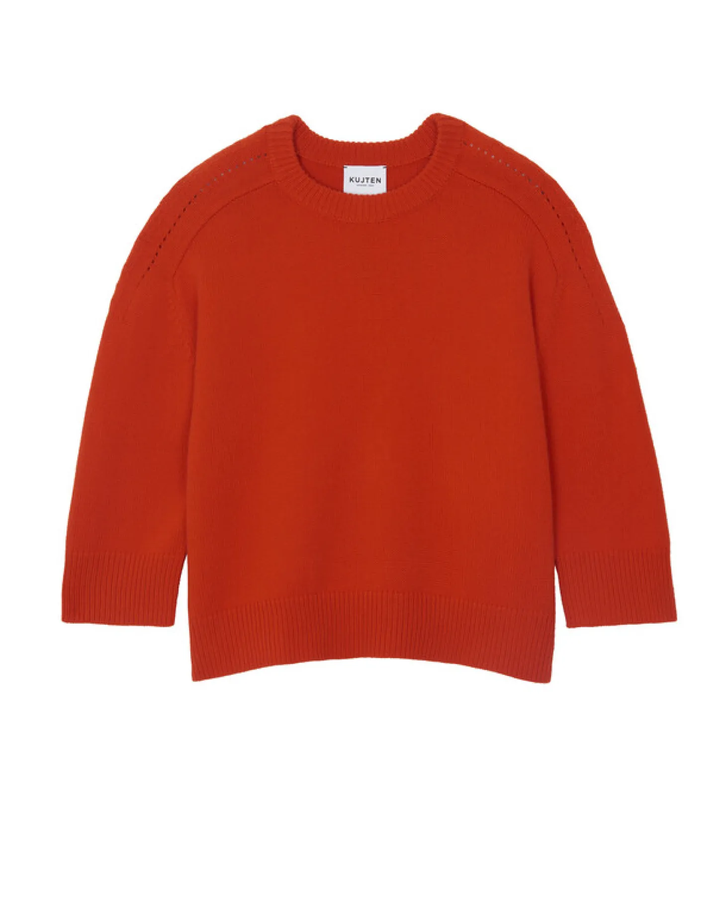 Pull Col Rond Oversize Cachemire