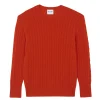 Pull Col Rond Torsades Cachemire