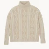 Pull Col Roule Cachemire Torsade, 4 Fils