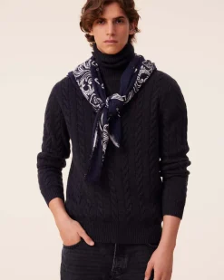 Pull Col Roule Cachemire Tordade, 8 Fils