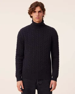 Pull Col Roule Cachemire Tordade, 8 Fils