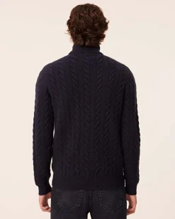 Pull Col Roule Cachemire Tordade, 8 Fils