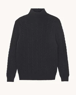Pull Col Roule Cachemire Tordade, 8 Fils