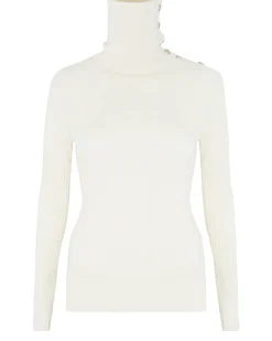 Pull Col Roule Cachemire Cotele, 2 Fils