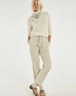 Pull Col Roule Femme