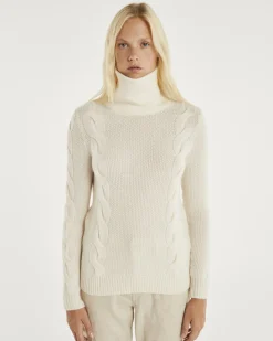 Pull Col Roule Femme