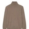 Pull Col Roule Manches Longues Basic