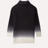 Pull Col Roule Manches Torsades Femme