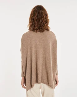 Pull Col Roule Oversize Manches Longues
