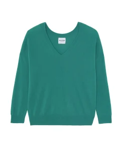 Pull Col V Boyfriend Cachemire