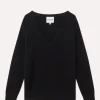 Pull Col V Femme Manches Longues