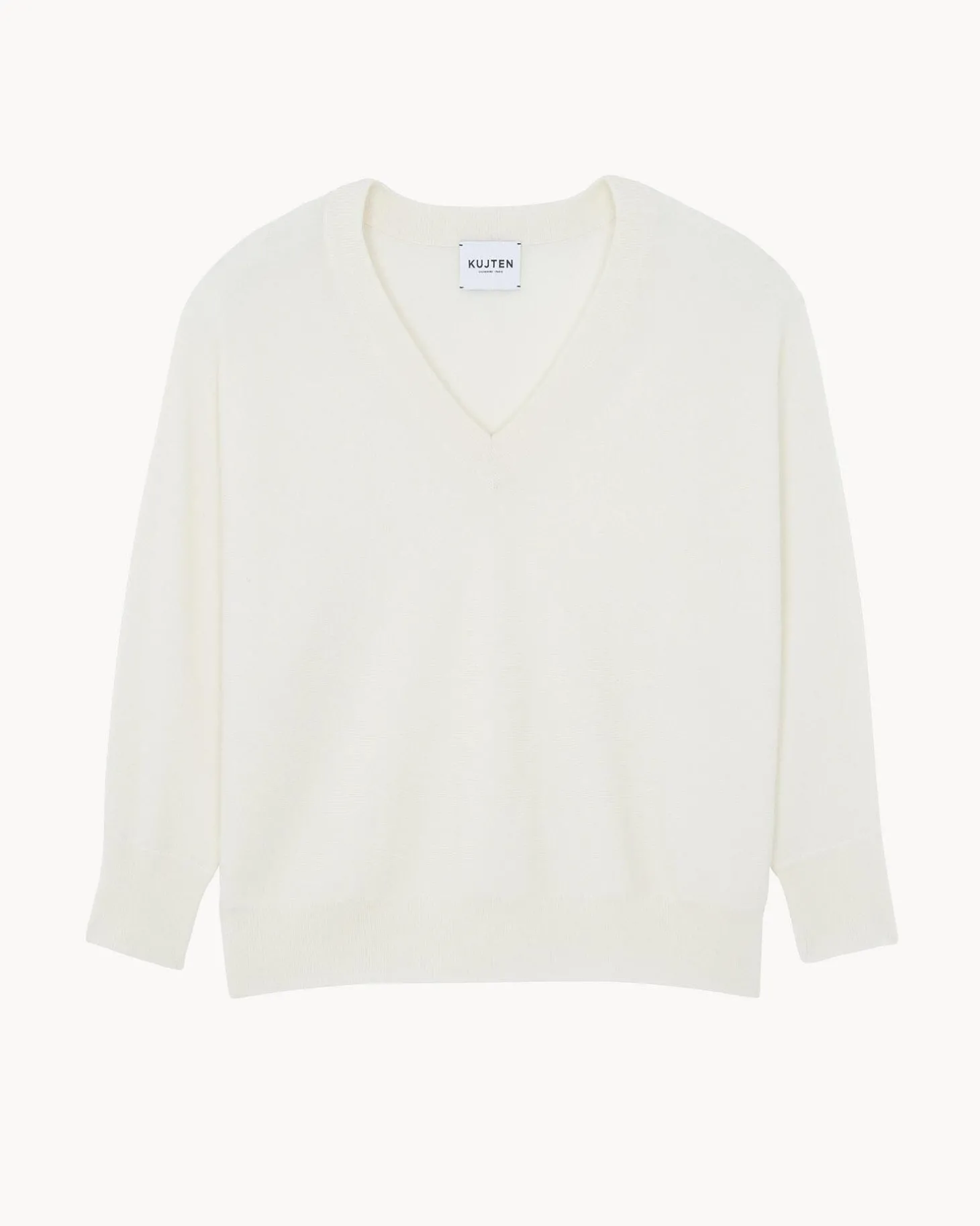 Pull Col V Liquette Cachemire, 2 Fils