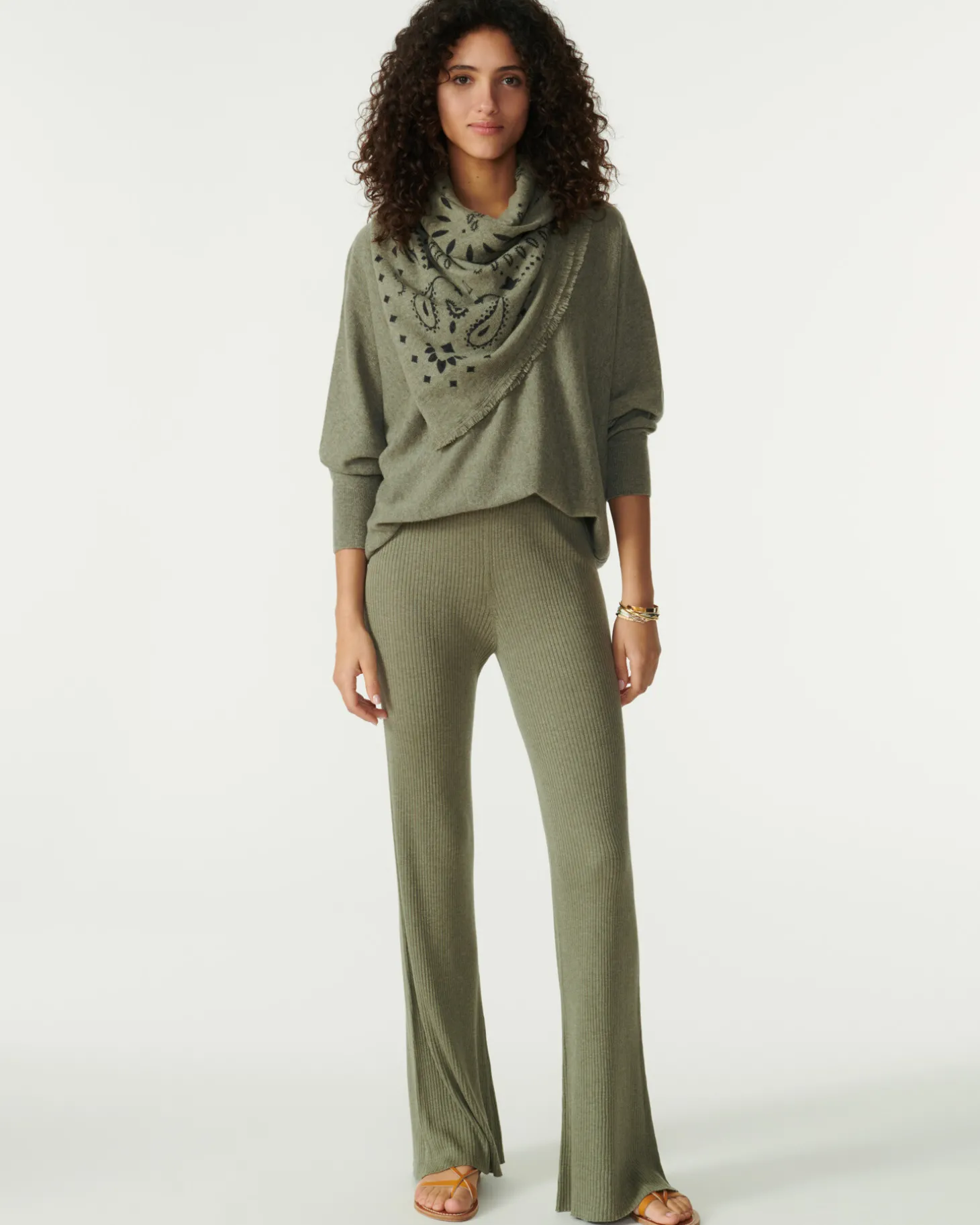 Pull Col V Liquette Cachemire, 2 Fils