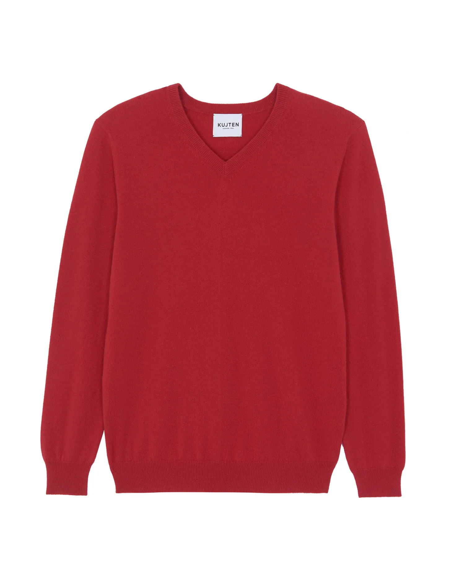 Pull Col V Manches Longues Basic